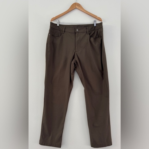 Swiss Tech Men's Size 38 X 32 Pants Outdoor Performance Work Wear Gorpcore Brown - Picture 2 of 8
